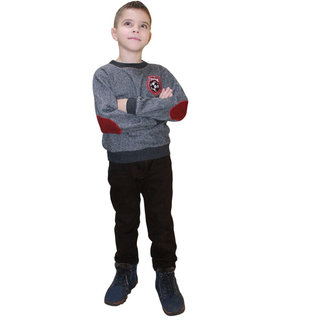 Джемпер дитячий, інтерлок - жаккард