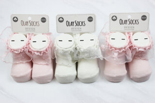 Носочки нарядные всесезонные Турция (0-6 мес)