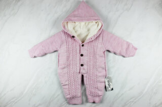 Комбінезон дитячий вязаний+всередині махра від 9 до 12 міс