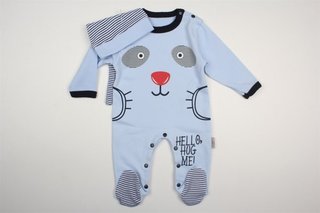 Комбінезон дитячий+ шапочка від 3 до 9 міс