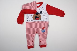 Комбінезон дитячий+ шапочка від 0 до 9 міс