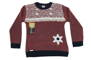 Ошатна вязана кофта для дівчинки (8-9 років)