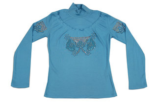 Модний трикотажний реглан для дівчинки (128-134 ріст)