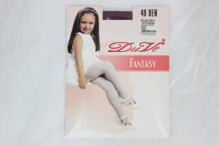 Колготки для дівчаток з фантазійним малюнком (від 128см до 134см ріст)