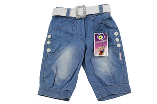 Бриджі джинсові для дівчинки (1-3 років)