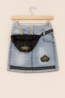 Джинсова спідниця для дівчинки (5-8 років)