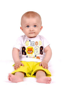  Комплект ясельный 2-х предметный с вышивкой