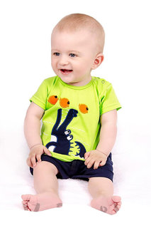 Комплект ясельный 2-х предметный с вышивкой