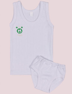 Комплект детский трусы + майка (от 74см до 122см рост)