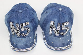 Джинсова кепка для дівчаток (54-56р)