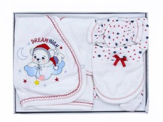 5-ти предметный набор для новорожденного Турция