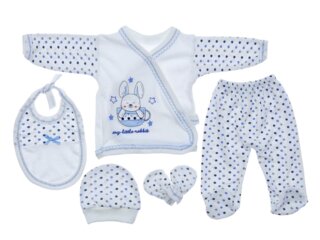 5-ти предметный набор для новорожденного Турция