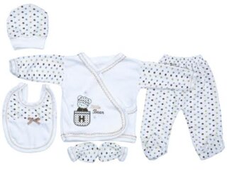 5-ти предметный набор для новорожденного Турция