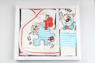 5-ти предметный набор для новорожденного Турция