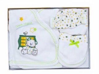 5-ти предметный набор для новорожденного Турция