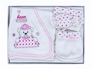 5-ти предметный набор для новорожденного Турция