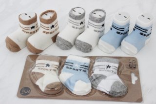 Шкарпетки дитячі всесезонні Туреччина (0-6 міс)