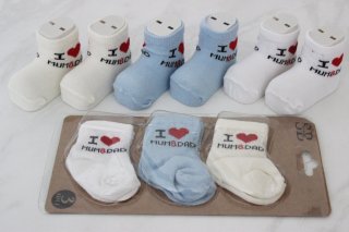 Шкарпетки дитячі всесезонні Туреччина (0-6 міс)