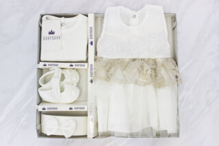 4-х предметный набор для новорожденного Турция