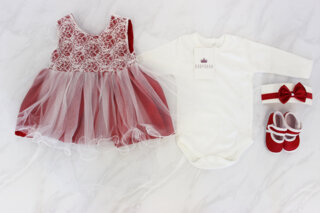 4-х предметный набор для новорожденного Турция