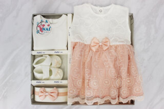 4-х предметный набор для новорожденного Турция