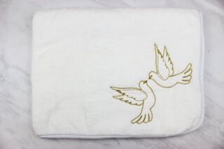 Крижма-плед для хрещення, махра Туреччина