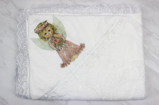 Плед-куточок для хрещення, махра Туреччина