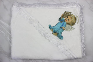 Плед-куточок для хрещення, махра Туреччина