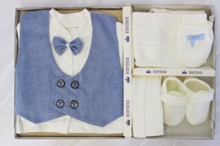 6-ти предметный набор для новорожденного Турция