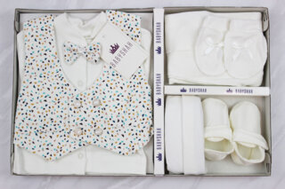 6-ти предметный набор для новорожденного Турция