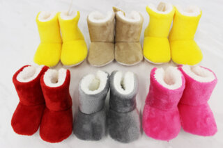 Пинетки махровые антискользящие Турция 0-4 мес