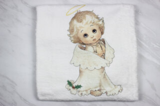 Крижма-плед для хрещення, махра Туреччина