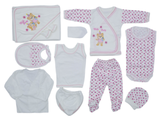 11-ти предметний набір для новонародженого Туреччина