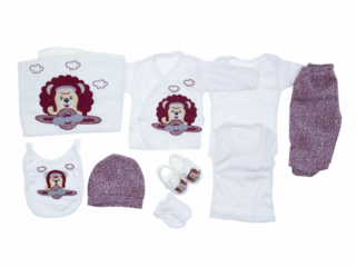 10-ти предметный набор для новорожденного Турция