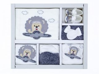 10-ти предметный набор для новорожденного Турция