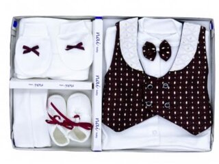 6-ти предметный набор для новорожденного Турция