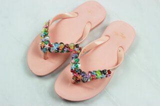 Шльопанці для дівчинки (30 розмір)