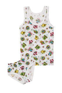 Комплект для девочек майка+трусы, кулир (от 92см до 122см рост)