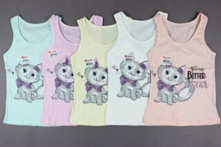 Майка для девочки (0-1 лет) Донелла