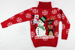 Светр вязаний дитячий Туреччина (6-9 років 110-134 ріст)