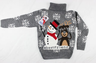 Светр вязаний дитячий Туреччина (6-9 років 110-134 ріст)