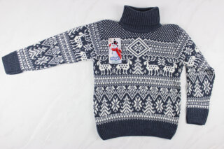 Светр вязаний дитячий Туреччина (6-9 років 110-134 ріст)