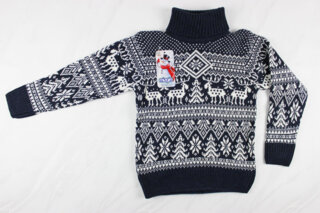 Светр вязаний дитячий Туреччина (6-9 років 110-134 ріст)