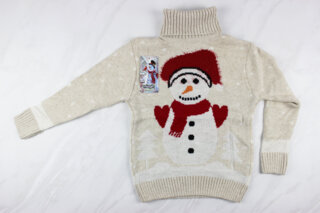 Светр вязаний дитячий Туреччина (6-9 років 110-134 ріст)