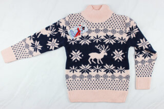 Светр вязаний дитячий Туреччина (6-9 років 110-134 ріст)