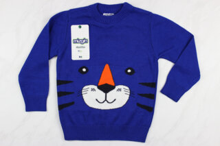 Свитер вязаный детский Турция (2-5 лет 92-110 рост)