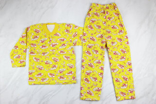 Пижама детская с начесом (116см-122см рост)