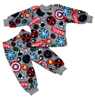 Пижама детская махровая (от 80см до 128см рост)