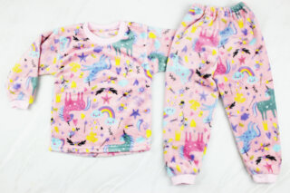 Пижама детская махровая (от 92см до 122см рост)