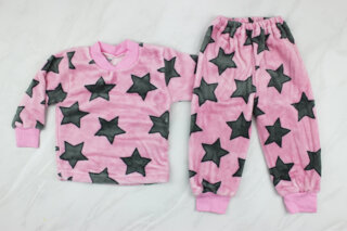 Пижама детская махровая (от 86см до 140см рост)